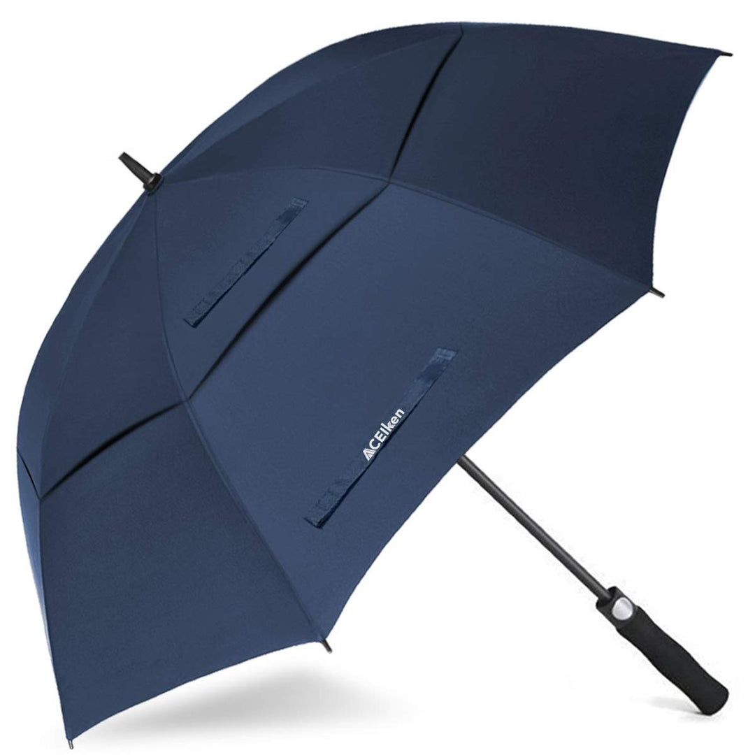 Regenschirm Gross XL/XXL - Sturmfest, Automatisch Öffnend, mit Doppeldach Belüftung - Hochwertiger S