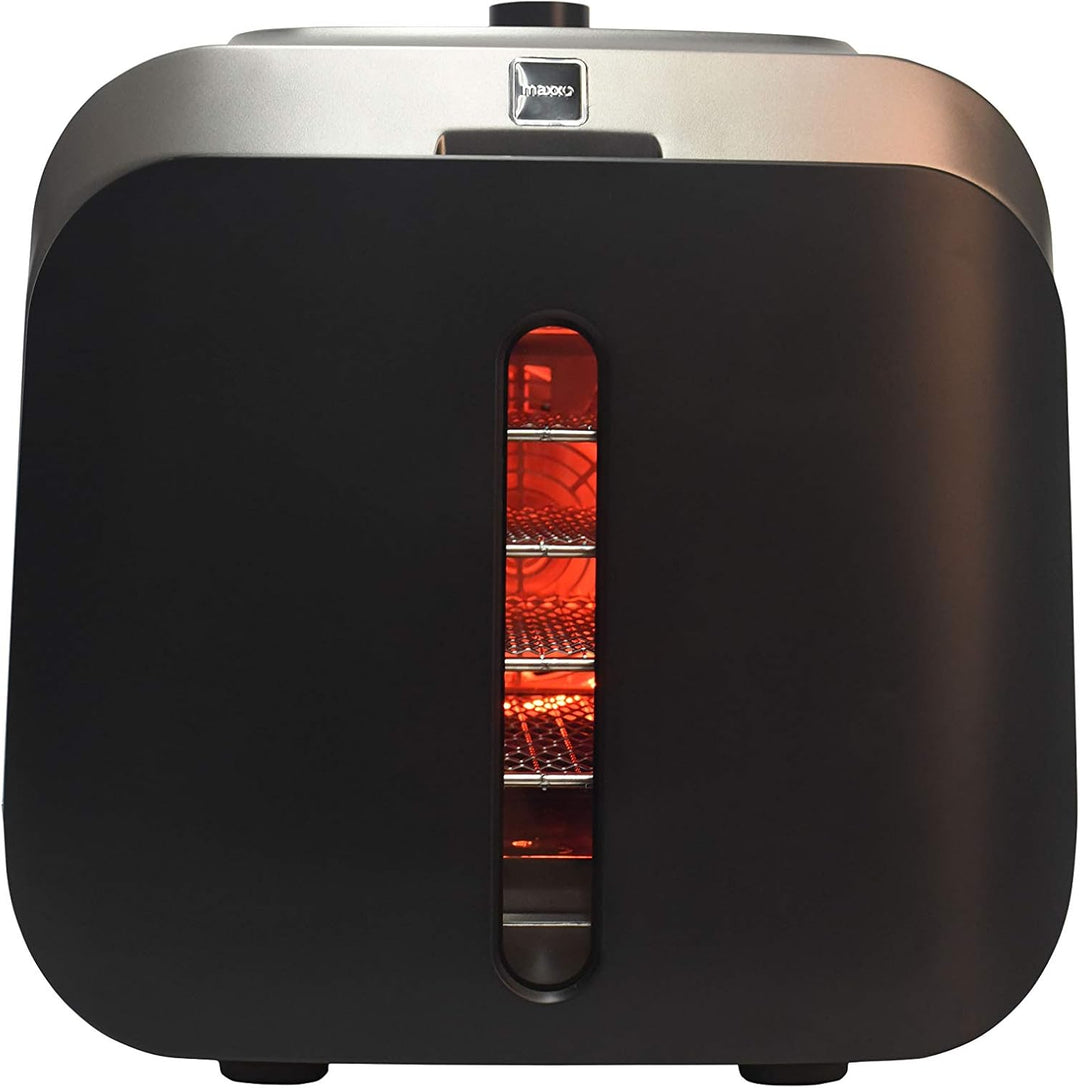 Maxxo Infra Dry+ Infrarot Dörrgerät IR Dörrautomat mit Edelstahl 500 Watt für trockenfleisch Jerky f