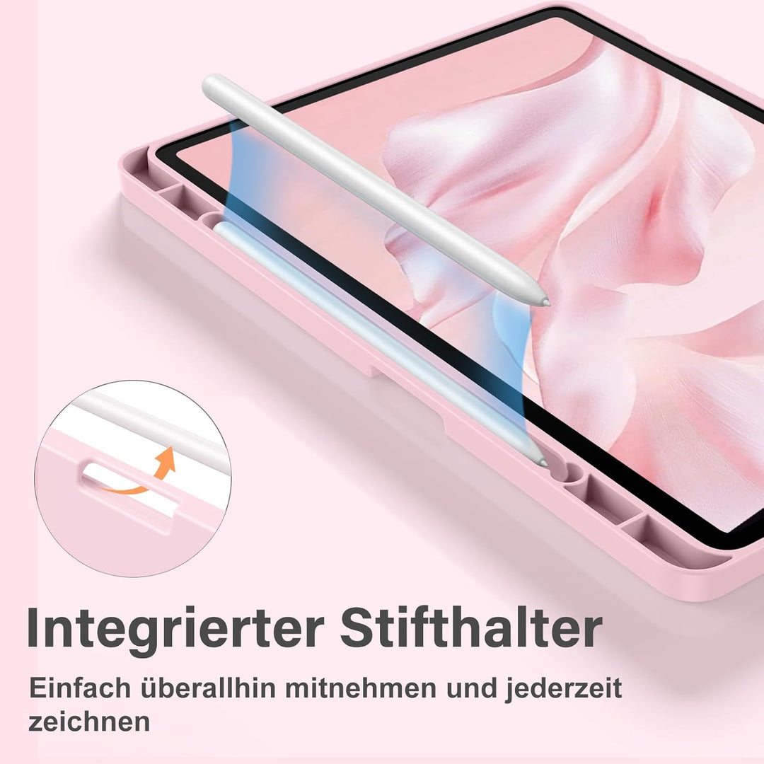 Vobafe Tastatur Hülle für Samsung Galaxy Tab S10 Lite/S10 FE/S9 FE 10.9 Zoll/Tab S9 11 Zoll, 7-Farbe