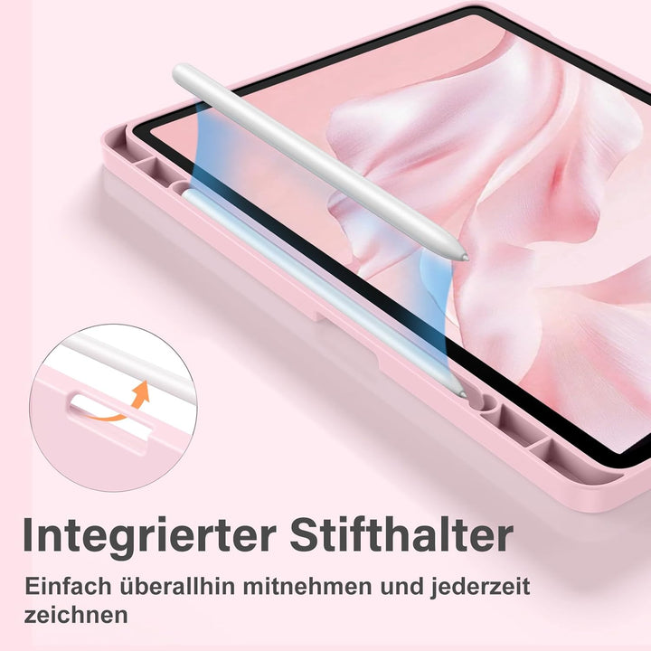 Vobafe Tastatur Hülle für Samsung Galaxy Tab S10 Lite/S10 FE/S9 FE 10.9 Zoll/Tab S9 11 Zoll, 7-Farbe