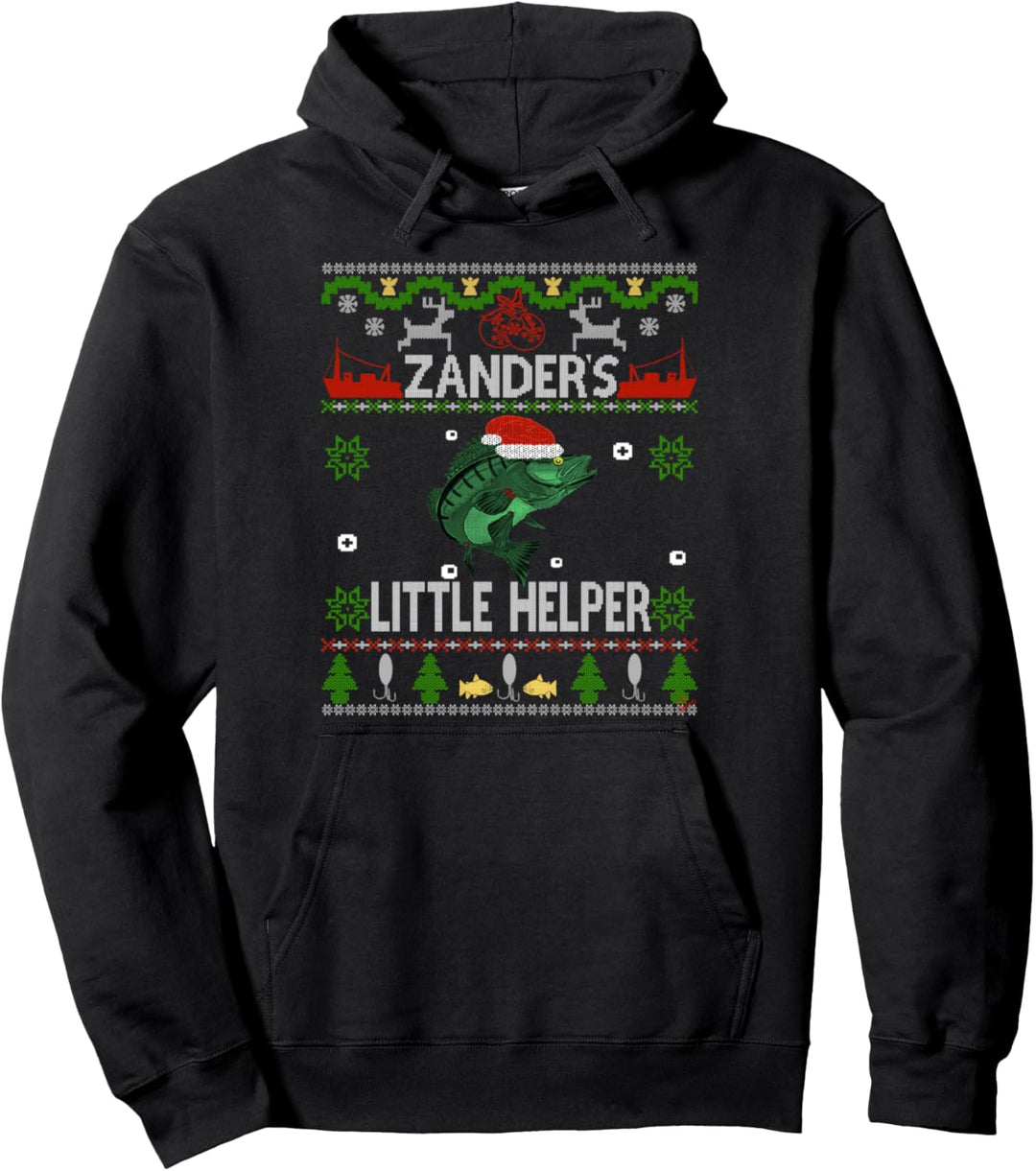 Zander Claus Pullover Zander´s little helper Weihnachts Pullover Hoodie