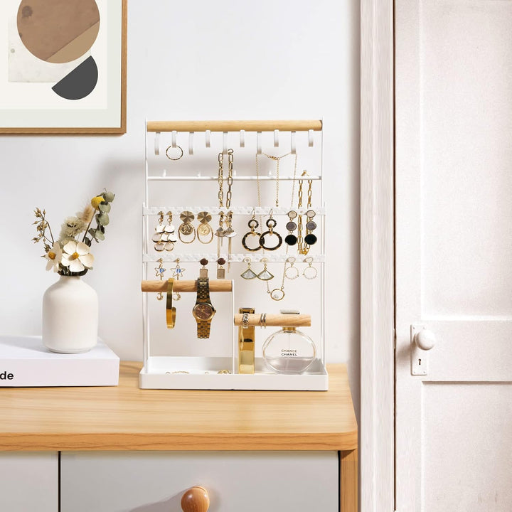 ProCase Schmuckständer Schmuckhalter für Ohrring Ohrstecker Ketten Schmuck Organizer Jewelry Ständer