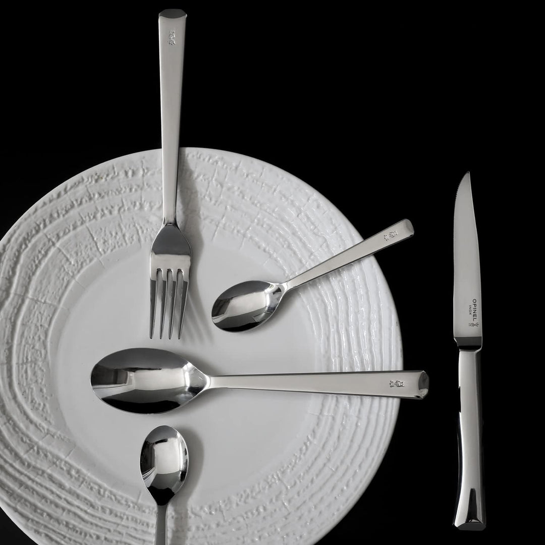 Opinel Schachtel mit vier Gabeln Perpétue aus Edelstahl, leicht zu reinigen, praktisch, 254616