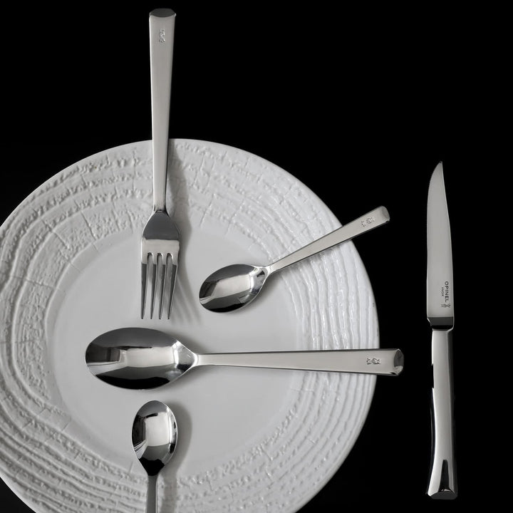 Opinel Schachtel mit vier Gabeln Perpétue aus Edelstahl, leicht zu reinigen, praktisch, 254616
