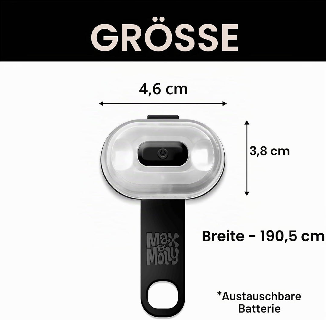 Max & Molly 4894512014541 Matrix Ultra LED Licht für Hunde - Katzen - Jogger - Walker - Fahrradfahre