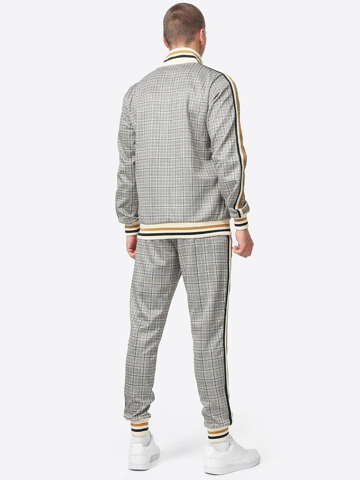 Lonsdale Herren Athboy Track Suit S Sand/Brown, S Sand/Brown