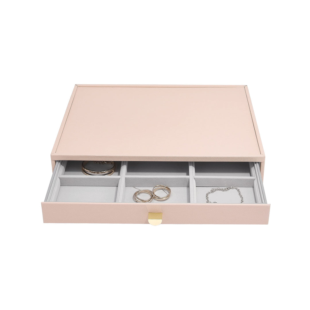 Stackers Blush Supersize Statement Drawer Blush Pink, Blush Pink