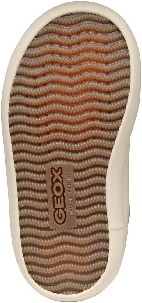Geox Mädchen B Gisli Girl ESneaker 25 EU Dark Beige, 25 EU Dark Beige