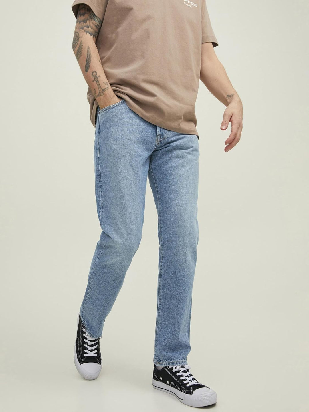 JACK & JONES Male Relaxed Fit Jeans JJICHRIS JJCOOPER JOS 890 PCW NOOS Relaxed Fit Jeans 33W / 32L B
