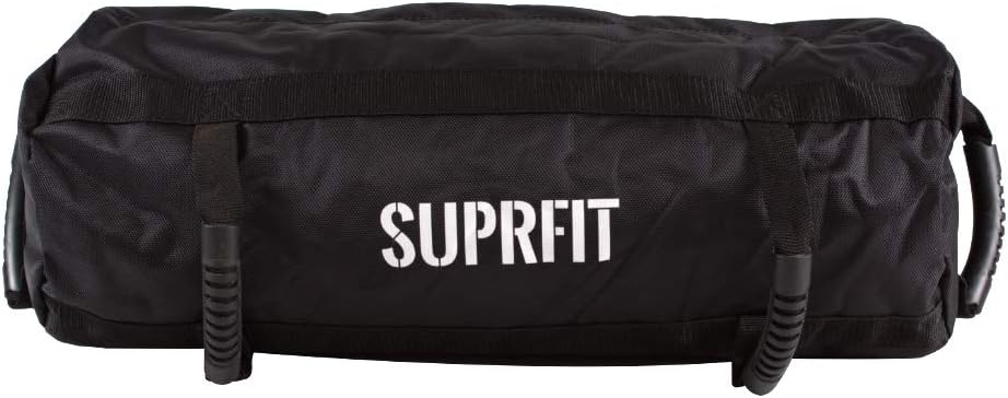 Suprfit Sandbag - Power Bag für Functional Training, Core Bag inkl. Sieben befüllbarer Gewichtsbeute
