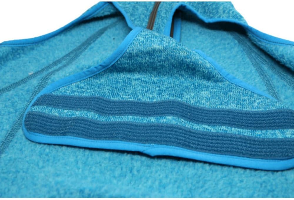 Kurgo Core Hunde-Pullover, Leichtes Fleece, Mit 2-Wege-Reissverschluss, Mit Hundegeschirr kompatibel