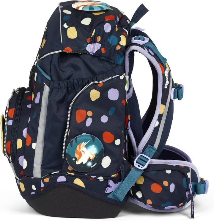 ergobag Pack Set ergonomischer Schulrucksack flexibel 6-teilig Set 1. Klasse Grundschule für Mädchen