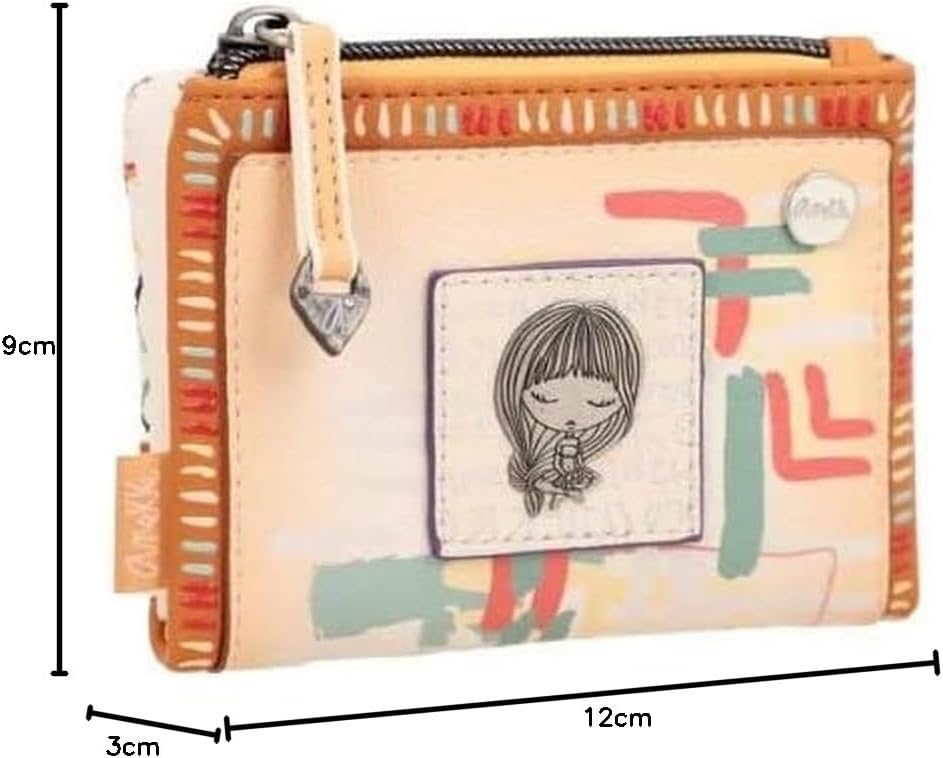 Anekke Damen 8434172063044 Reisezubehör-Brieftasche, bunt