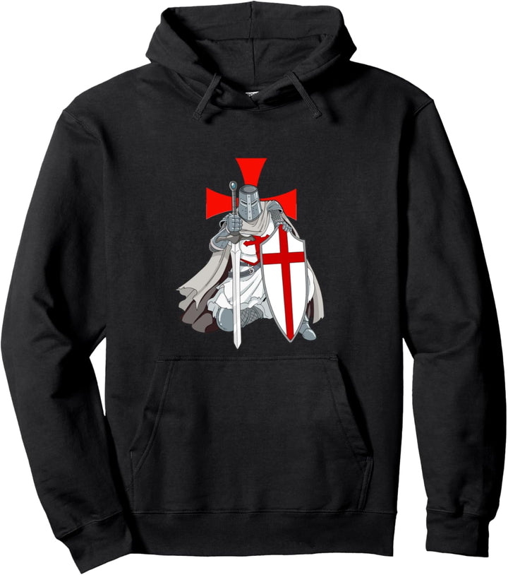 Templer Ritter Schild Geschenk Ritter Templer Pullover Hoodie