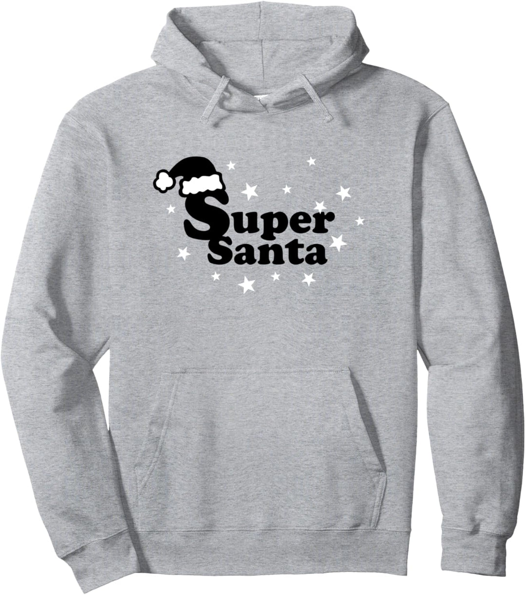 Weihnachtsmann Kostüm Weihnachten Superheld Ugly Christmas Pullover Hoodie