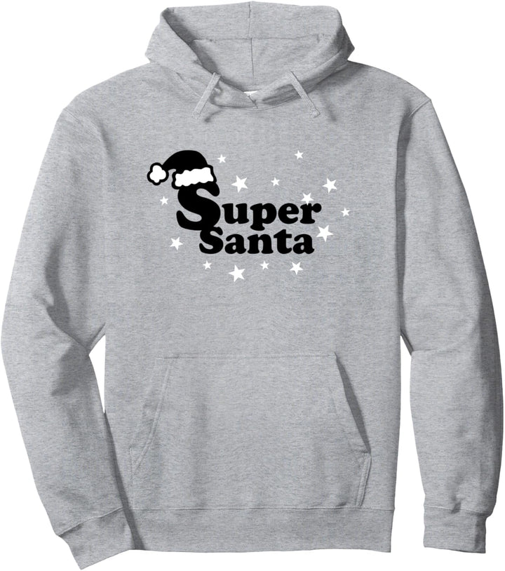 Weihnachtsmann Kostüm Weihnachten Superheld Ugly Christmas Pullover Hoodie
