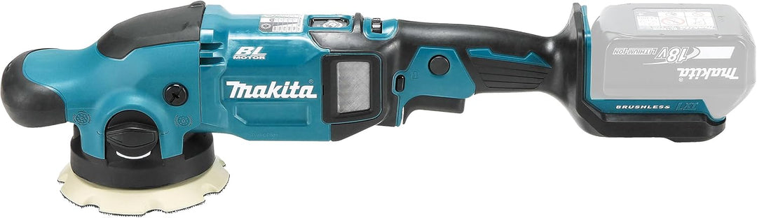 Makita DPO500Z Akku-Exzenterpolierer 18 V (ohne Akku, ohne Ladegerät)