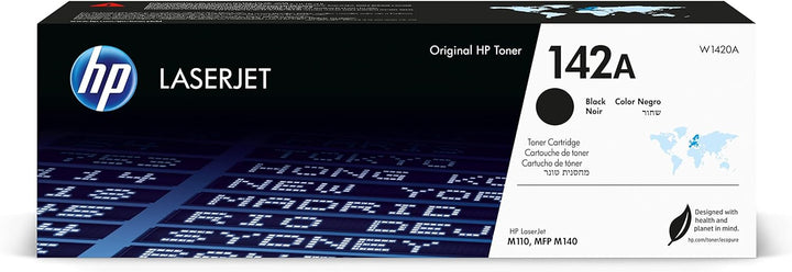 HP 142A Schwarz Original LaserJet Tonerkartusche für HP LaserJet M110we, M110w, MFP M140we und MFP M