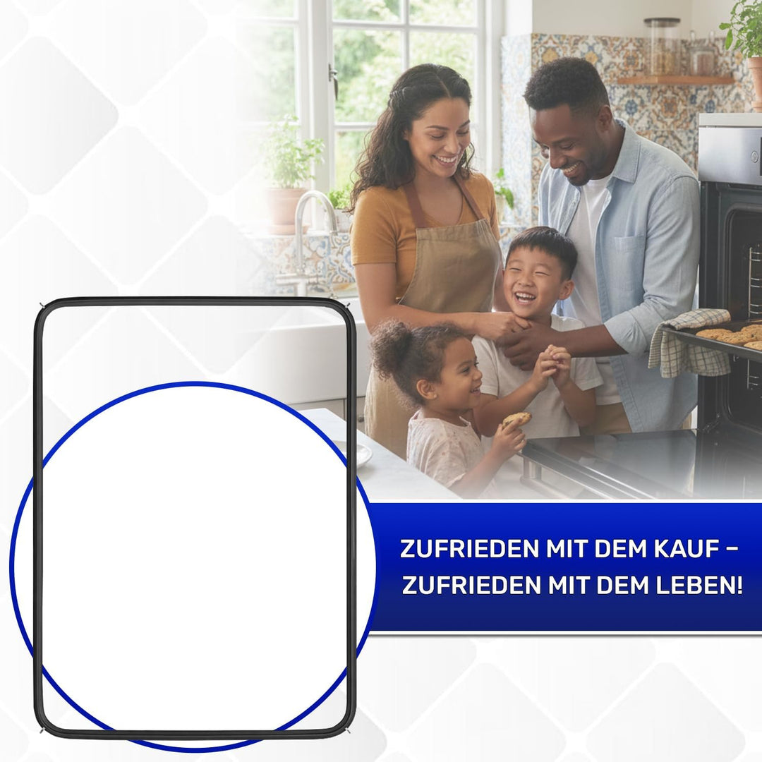 Backofen Dichtung 440x360 mm mit Originalcode 754131666 754132057 754131753 COK709SM für Smeg 007723