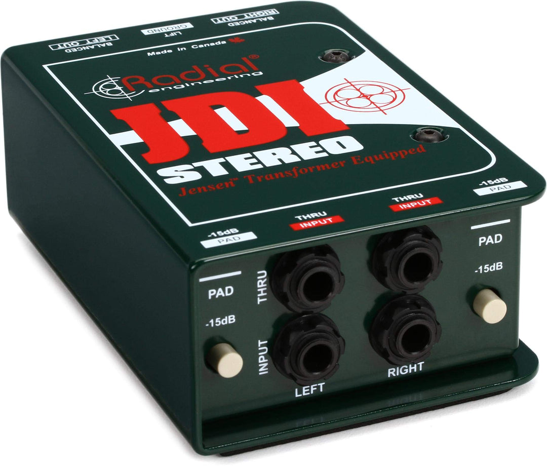 Radial JDI Stereo Premium Passive DI - DI Box