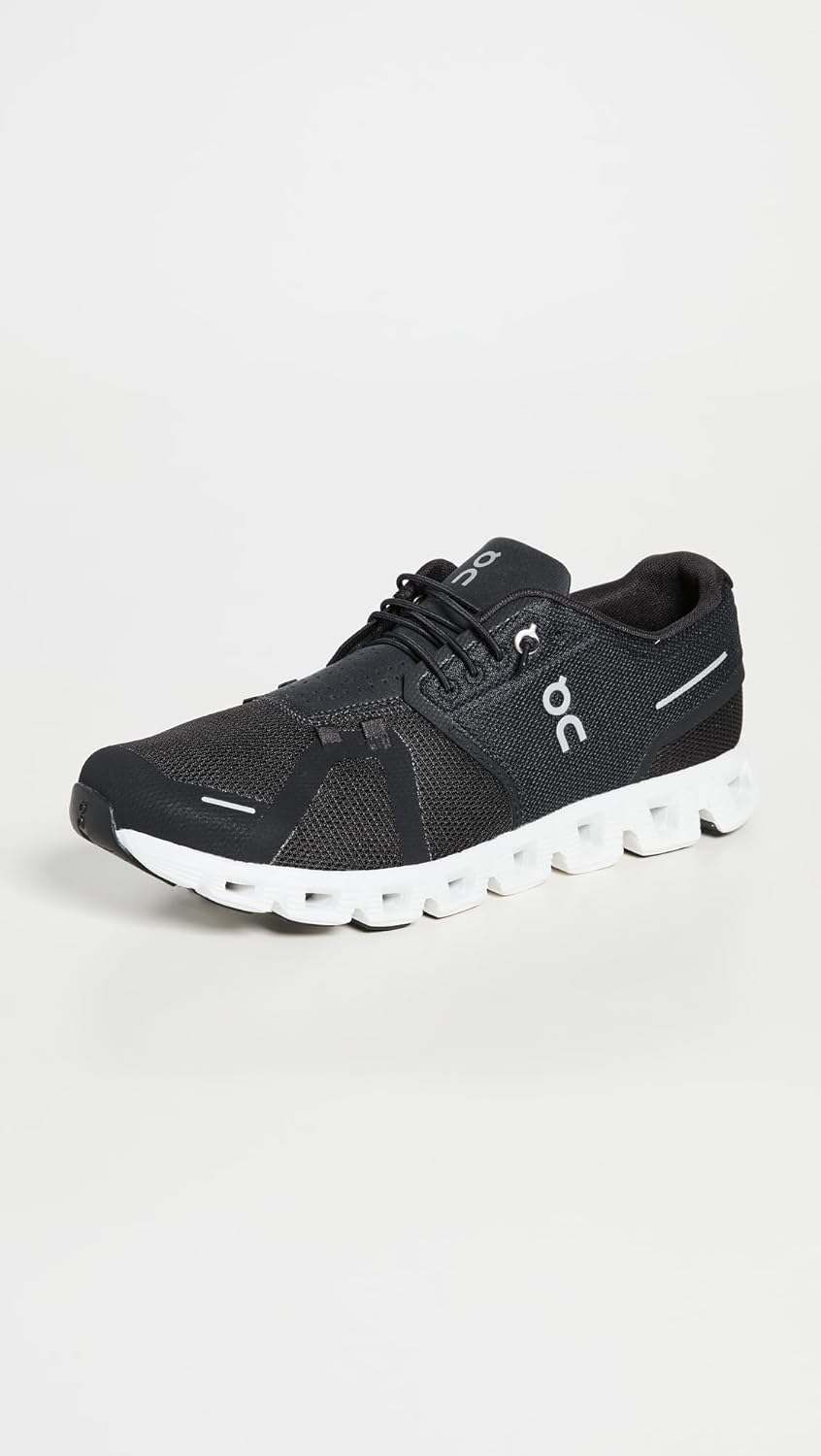 ON Herren Cloud 5 Sneaker 40 EU Schwarz, 40 EU Schwarz