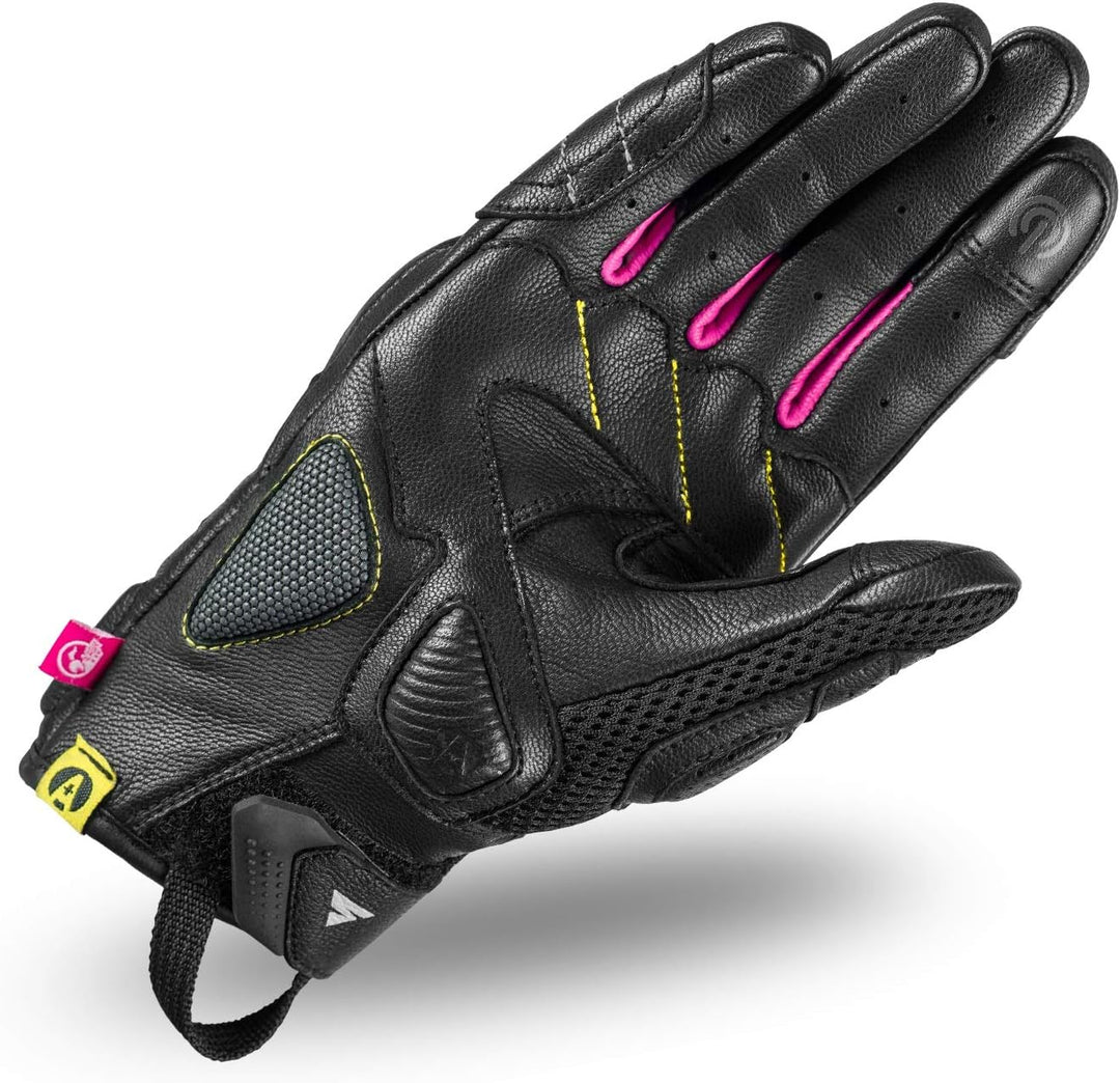 SHIMA RUSH Motorradhandschuhe - Atmungsaktive, Verstärkte, Stadt, Sommer, Touchscreen Handschuhe mit