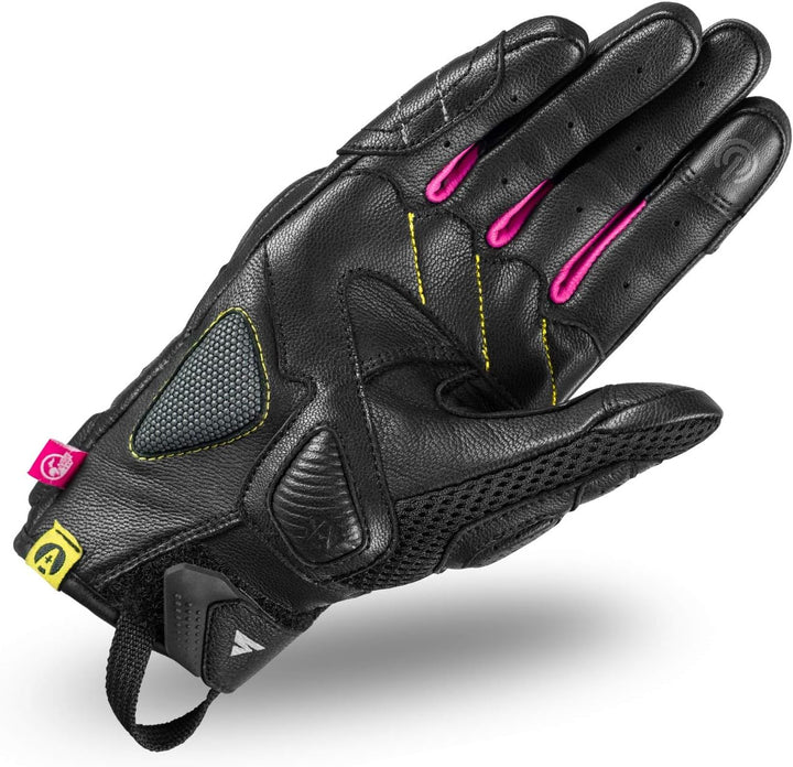 SHIMA RUSH Motorradhandschuhe - Atmungsaktive, Verstärkte, Stadt, Sommer, Touchscreen Handschuhe mit