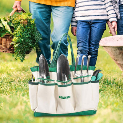 DEWINNER Gartenwerkzeug-Set, Handwerkzeug-Geschenkset, Aussentür, Garten, Umpflanzen, Gabel für Gärt