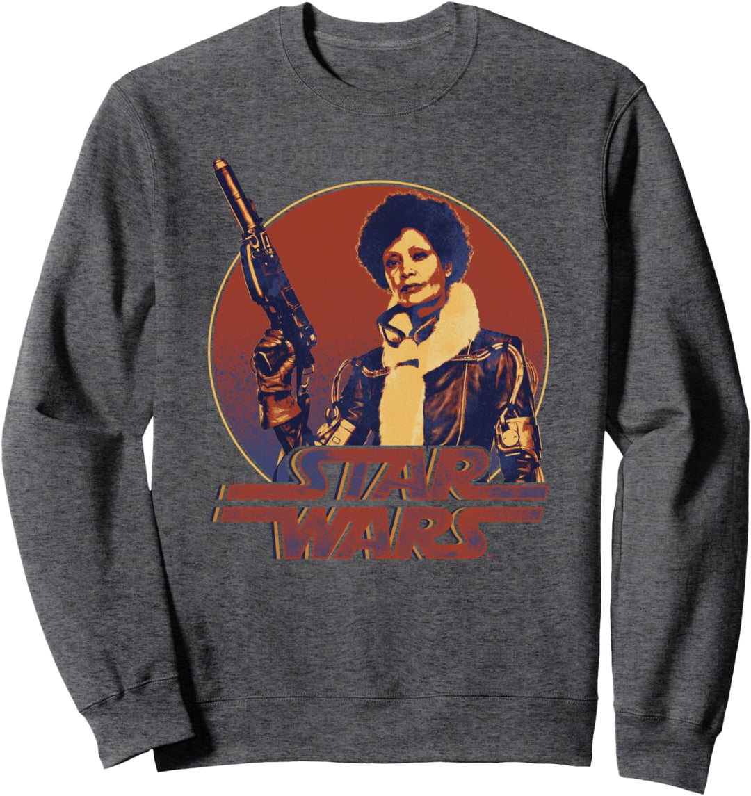 Stars Wars Han Solo Movie Val Retro Circle Sweatshirt
