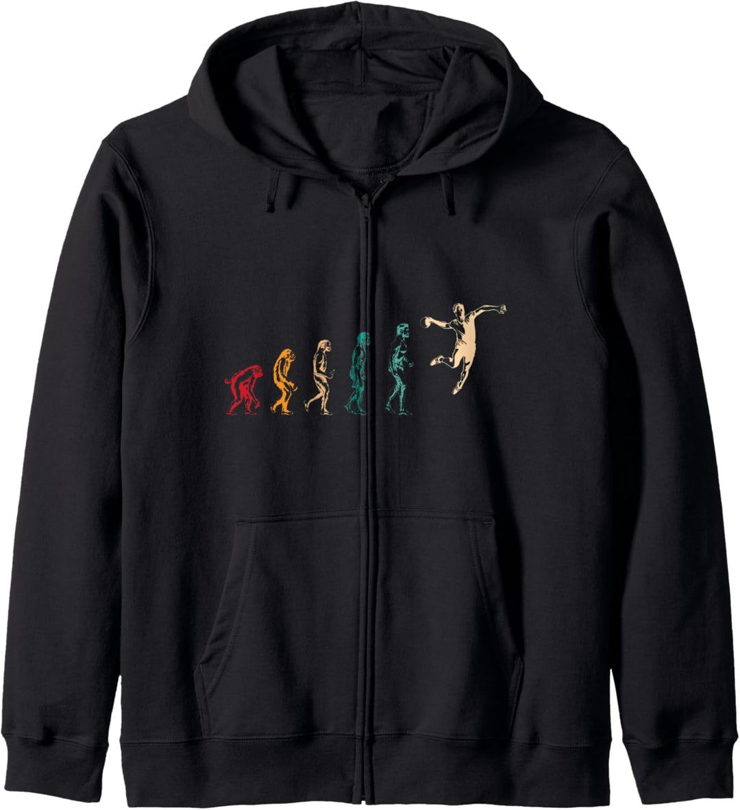 Handball Evolution Handball Spieler Atlethe Sports Ball Kapuzenjacke