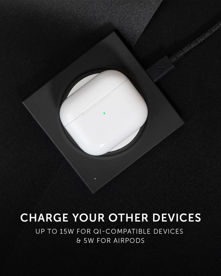 Native Union Drop Magnetisches Kabelloses Ladegerät–MagSafe-Kompatibel für iPhone 14/14 Plus / 14 Pr