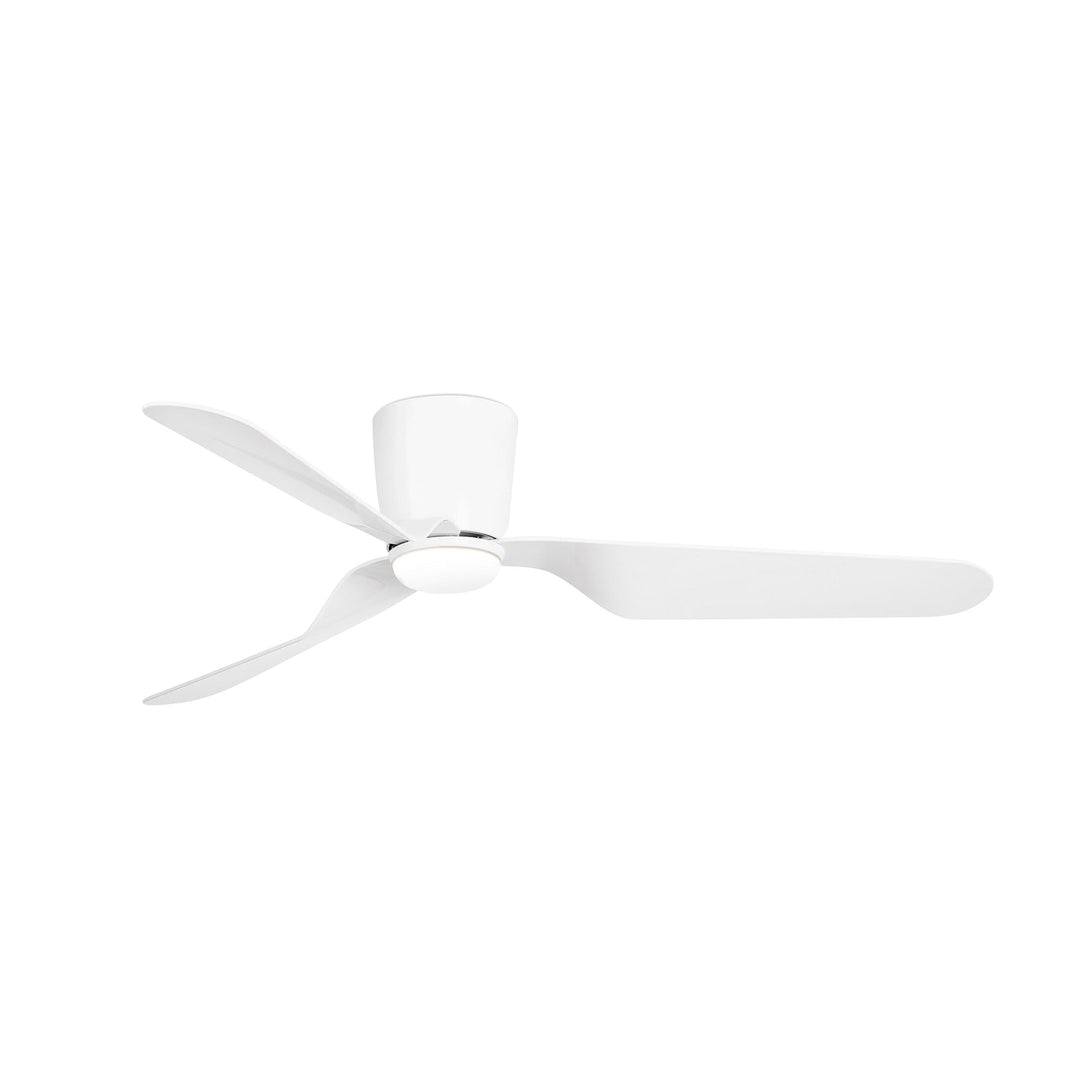 FARO BARCELONA PEMBA LED-Deckenventilator, weiss, mit DC-Motor