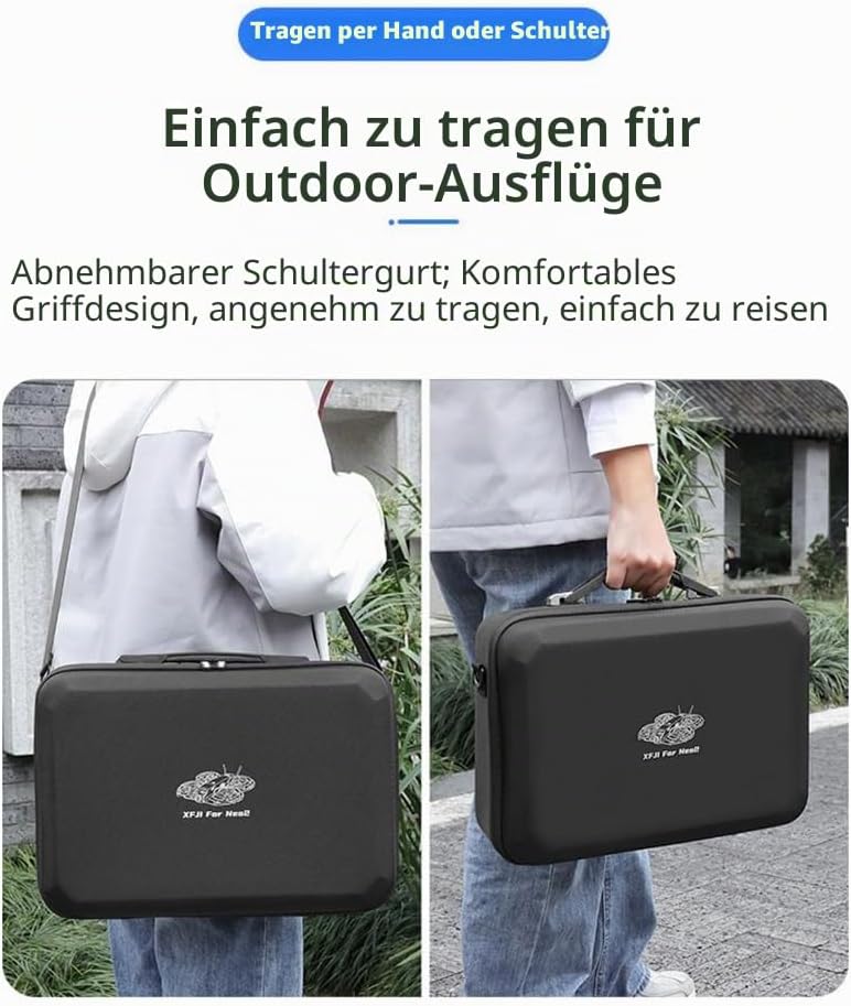 Tragtasche für DJI Neo 2 Motion Fly More Combo – Portable Reise-Transporttasche mit Schultergurt für