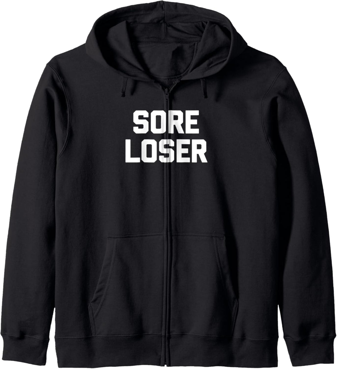 Sore Loser T-Shirt mit lustigem Spruch sarkastischer Neuheit Humor cool Kapuzenjacke