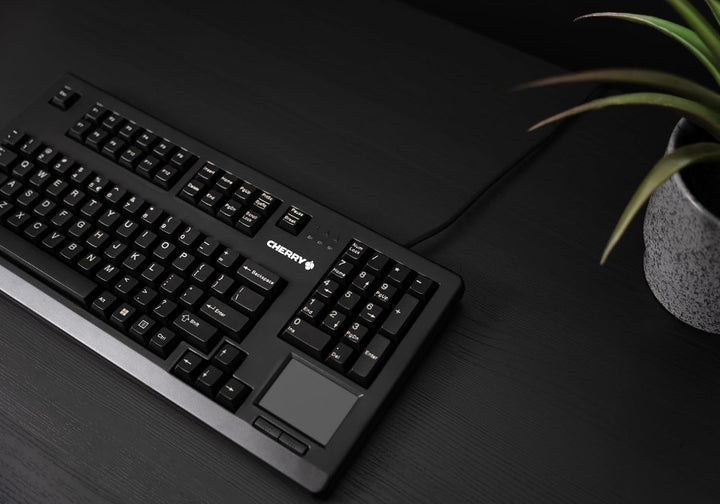 CHERRY Advanced Performance Line TouchBoard G80-11900 Tastatur (USB, Touchpad, English) schwarz