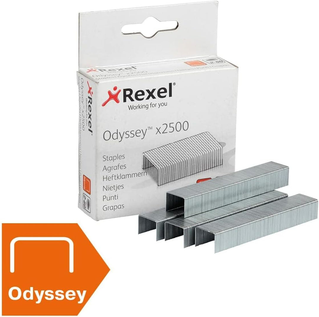 Rexel 2100048 Odyssey Spezialhefter, 60 Blatt, silber 1 Einzigartige, 1 Einzigartige