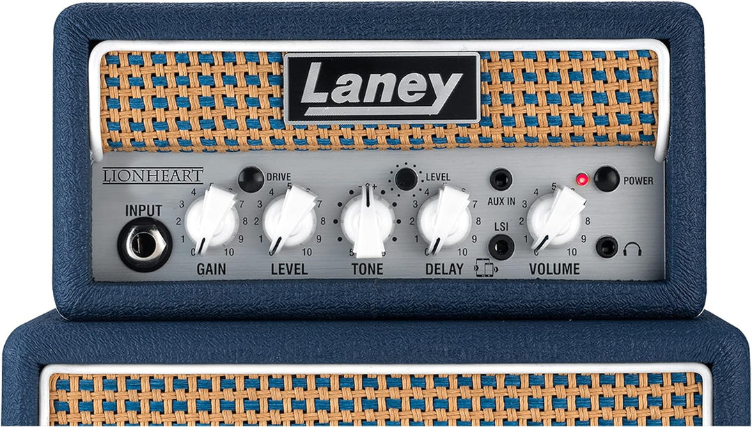 Laney MINISTACK - Batteriebetriebene Gitarren Amp mit Smartphone-Schnittstelle - Lionheart Edition L