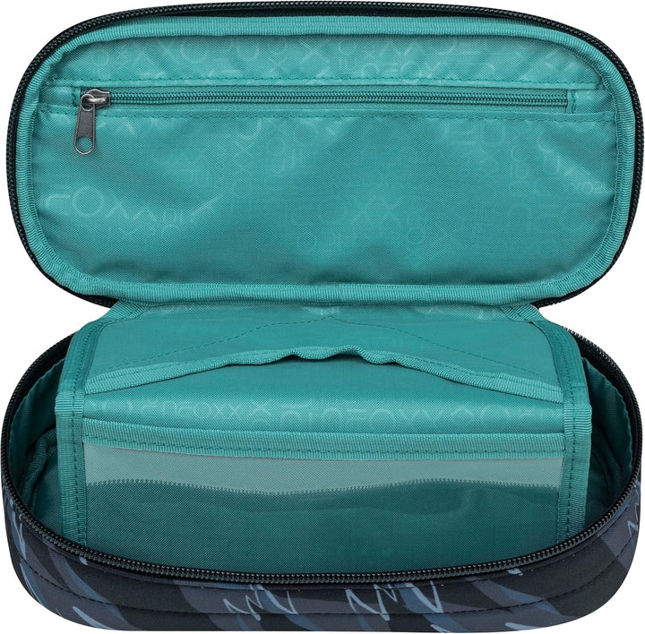neoxx - Jump Schlamperbox Stormchaser - Recycelte PET-Flaschen, Hauptfach mit Reissverschluss, 10 St