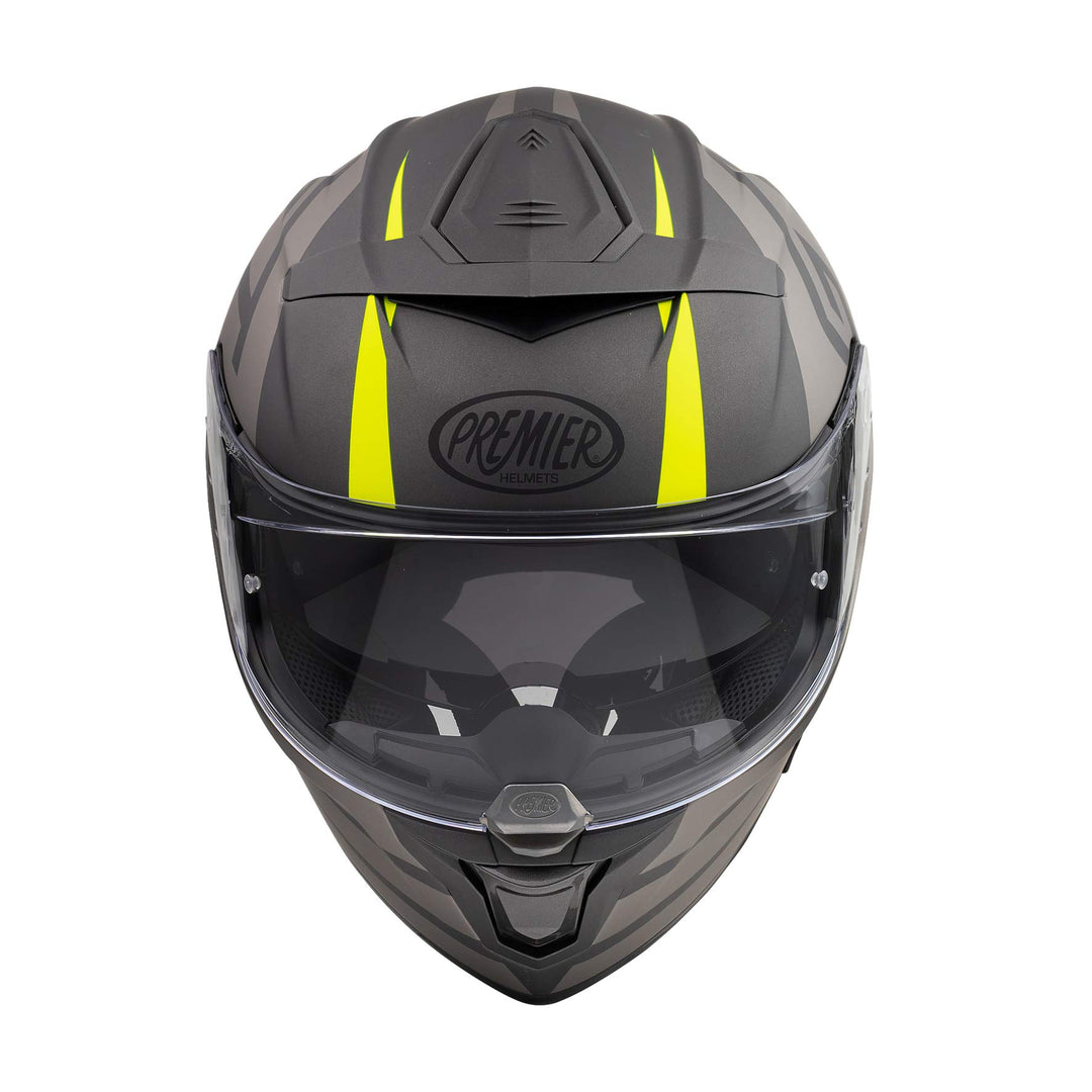 Premier HELM DEVIL GT Y BM,SCHWARZ/GRAU/GELB,M M (57/58) SCHWARZ / GRAU / GELB, M (57/58) SCHWARZ /
