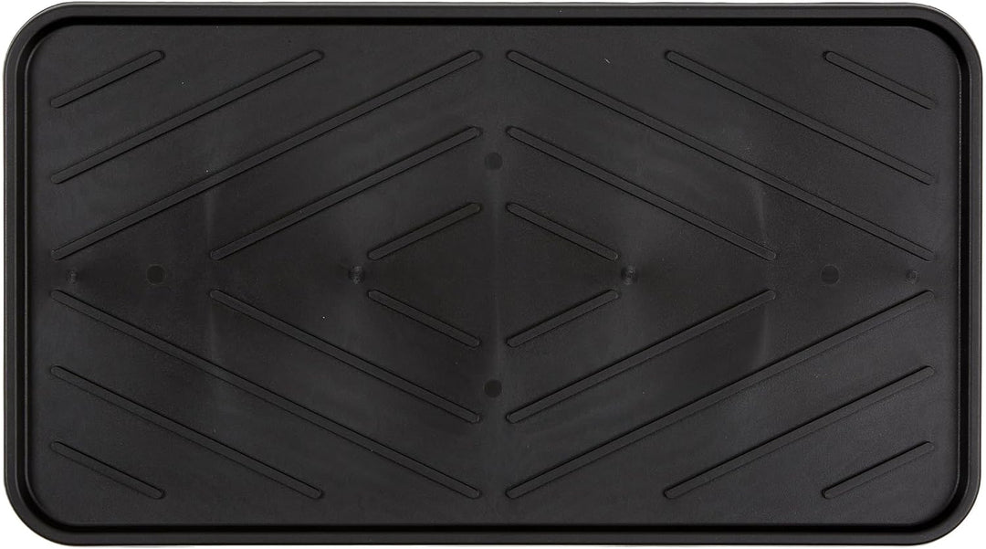 Carpido Schuhabtropfschale 2er Set Schuhablage Ablage - Fressnapfunterlage Napfunterlage Schuhbrett