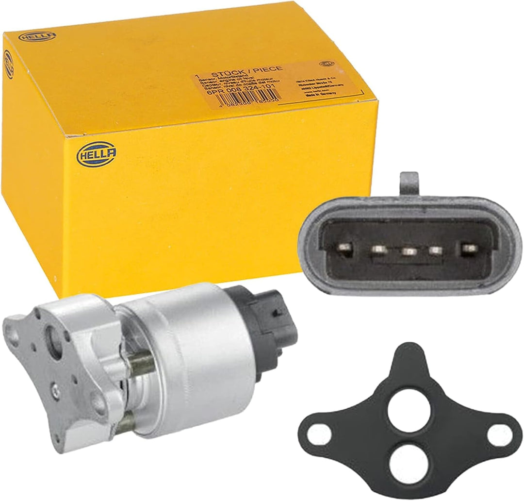 HELLA 6NU 010 171-341 AGR-Ventil - elektronisch - 5-polig - mit Dichtung