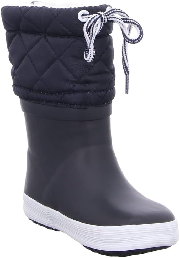 Aigle Unisex Kinder Giboulee 2 Gummistiefel 20 EU Marineblau Weiss, 20 EU Marineblau Weiß