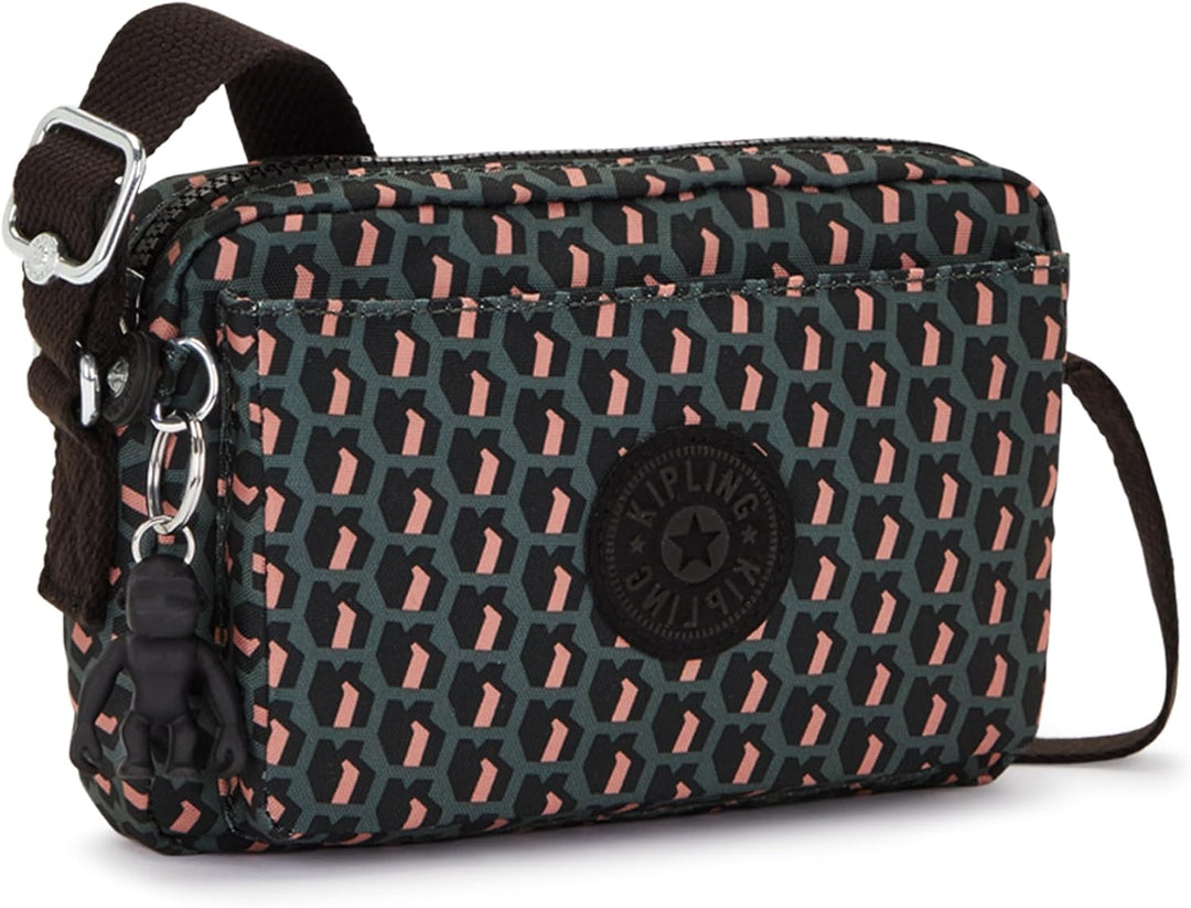 Kipling Unisex ABANU Small Crossbody, 3D K Pink, 3d K Pink