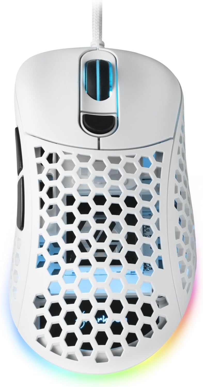Sharkoon Light² 200 Gaming Maus white Weiss 200 Gaming Maus Single, Weiss 200 Gaming Maus Single
