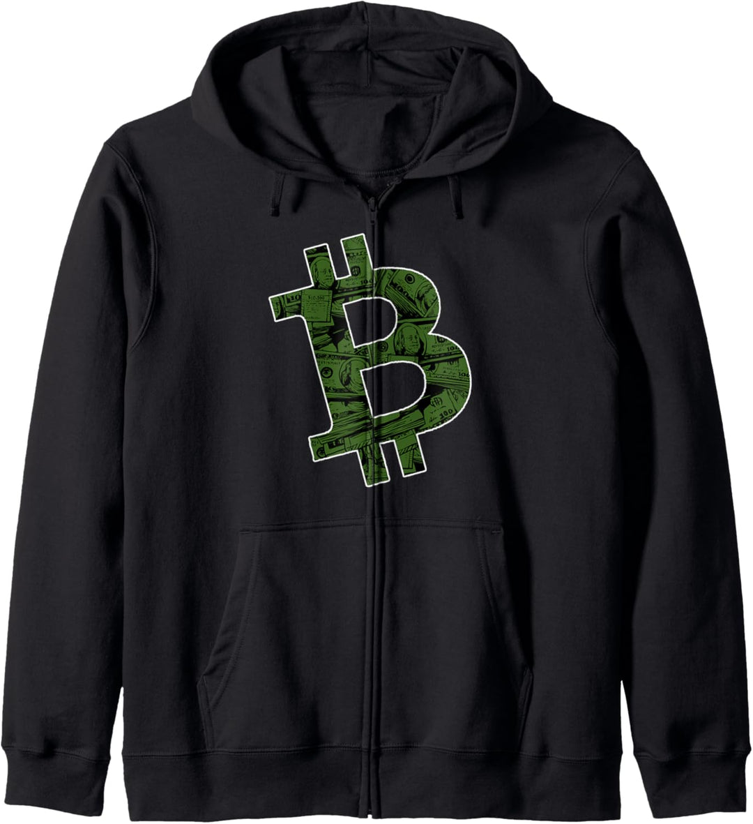 Bitcoin Money Meme Kapuzenjacke