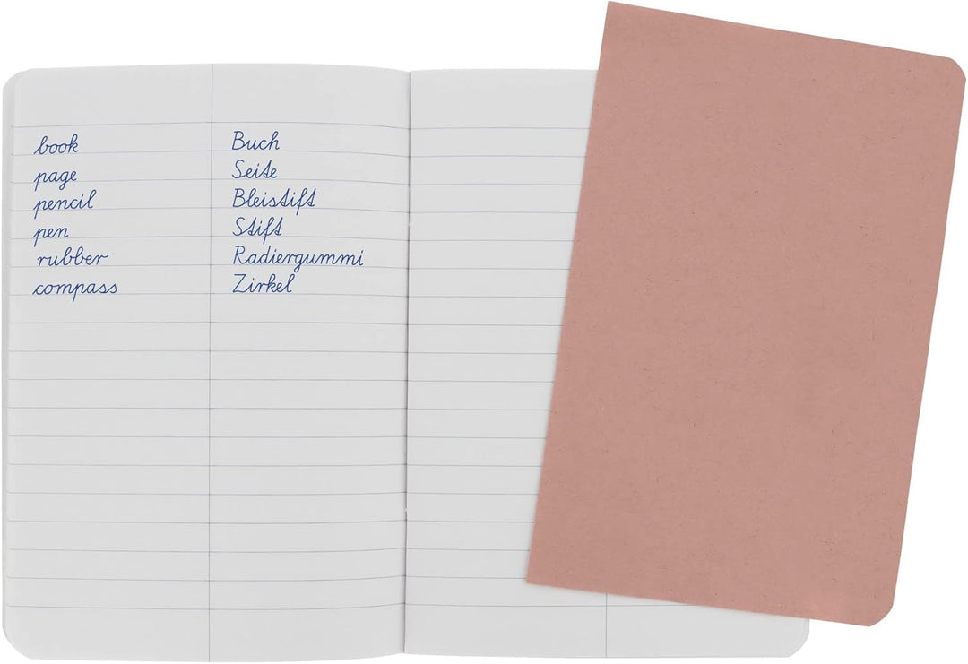 Herlitz 415588 Vokabelheft A5, 32 Blatt, Lineatur 53, FSC Mix, 5 Stück (Packung mit 3) 32 Blatt (Pac