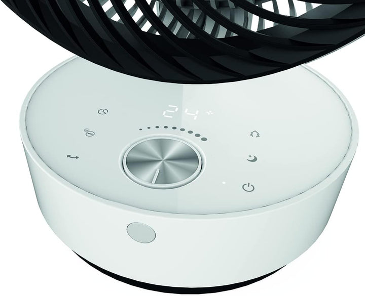 Clean Air Optima CA-404 - Design Zirkulator Ventilator mit Ionisator - Ultraleise automatische Schla