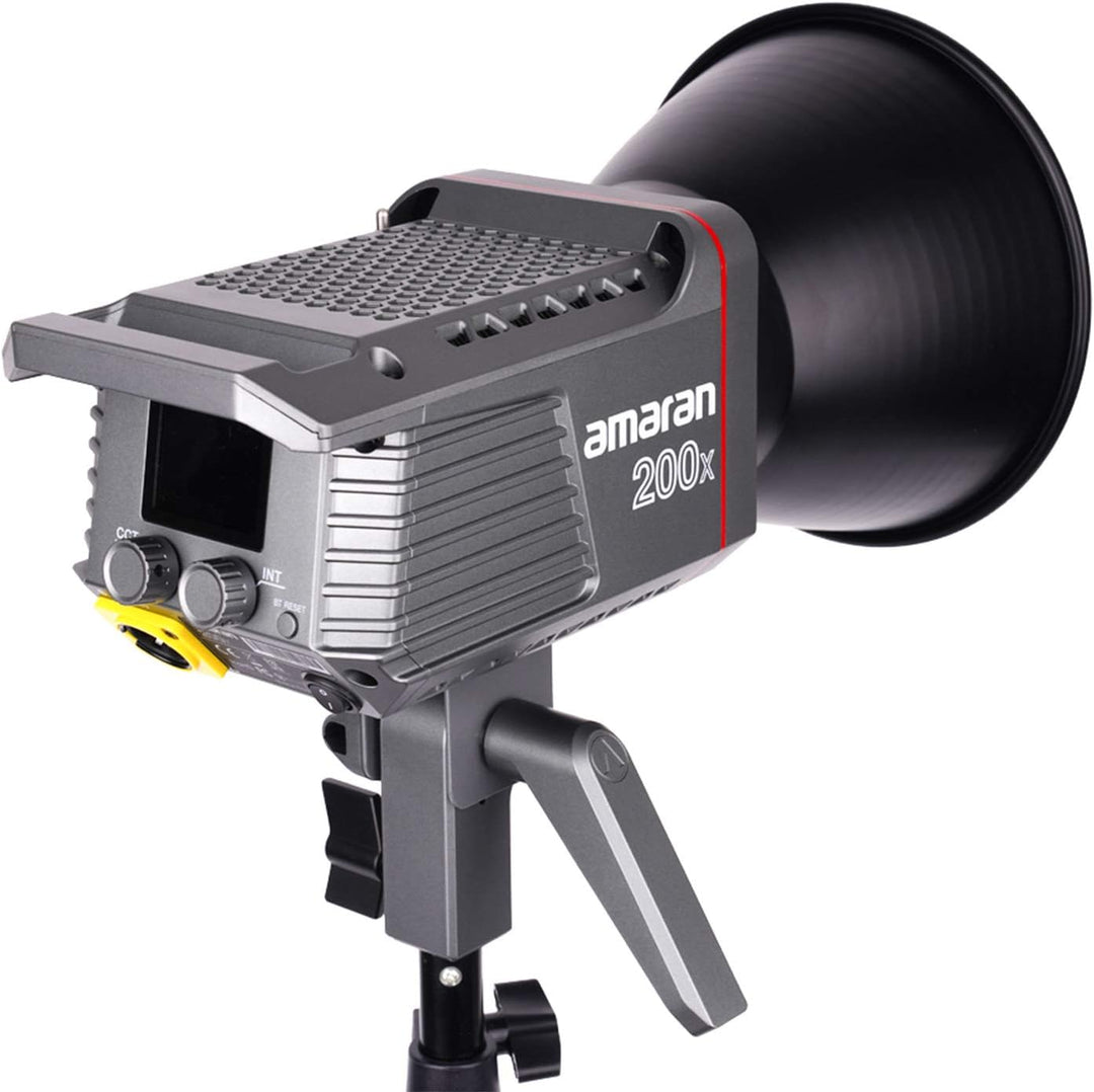 Aputure Amaran 200x LED Videolicht Aufnahmelicht Leicht Kompakt 200W 2700-6500k Zweifarbig Dimmbar C