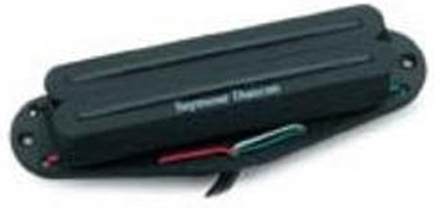 Seymour Duncan SHR-1B-W Humbucker Single Size Hot Rails Strat Pickup für E-Gitarre Weiss