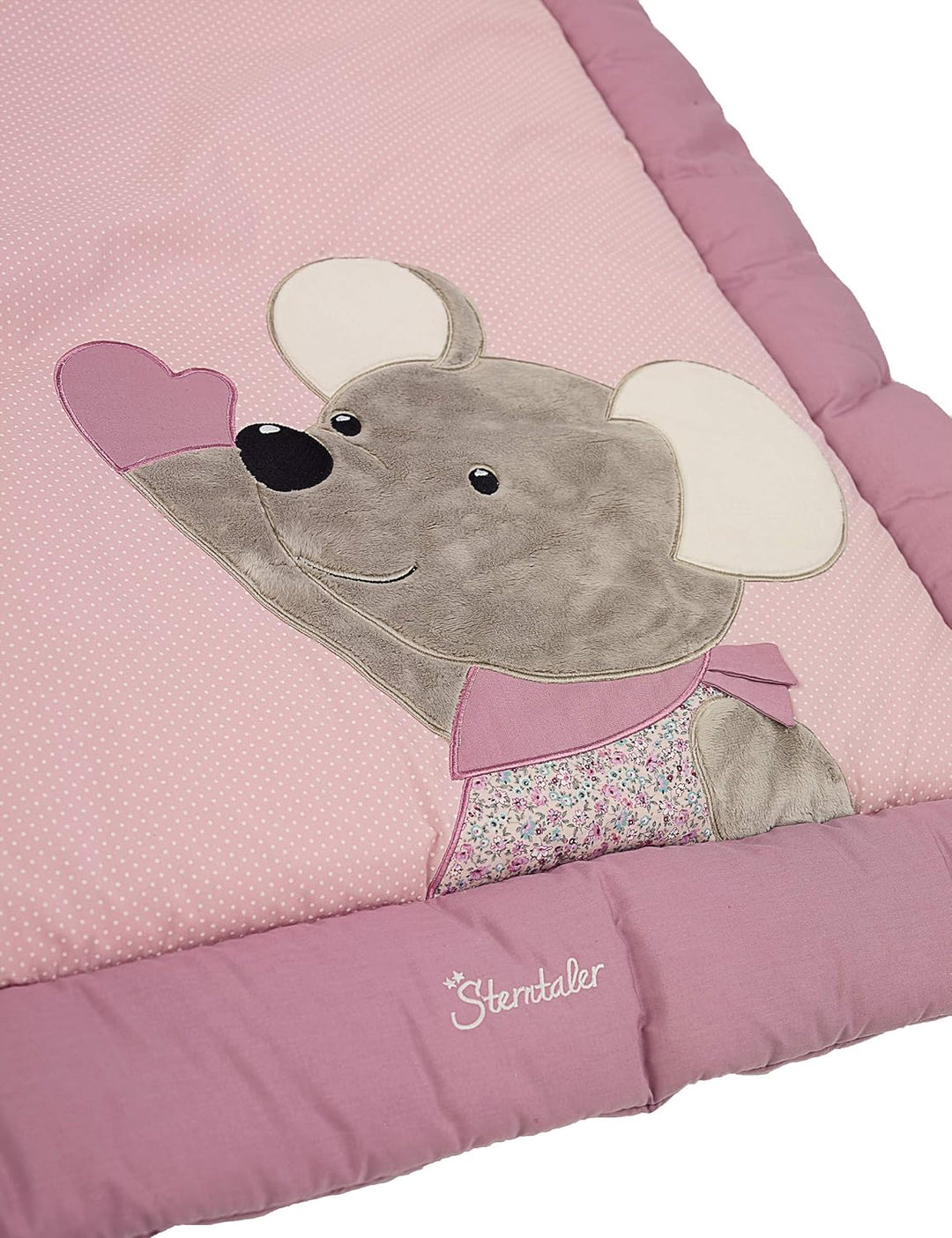 Sterntaler 9102001 Krabbeldecke Mabel, Mehrfarbig